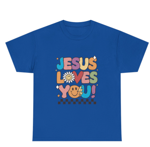 Jesus Loves You Unisex t-shirt