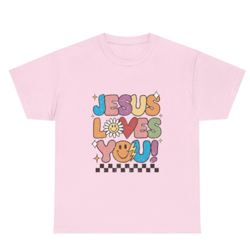 Jesus Loves You Unisex t-shirt