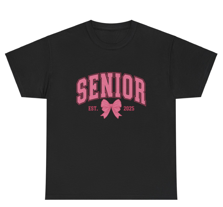 Senior in Pink Unisex t-shirt