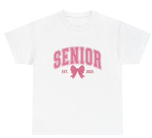 Senior in Pink Unisex t-shirt